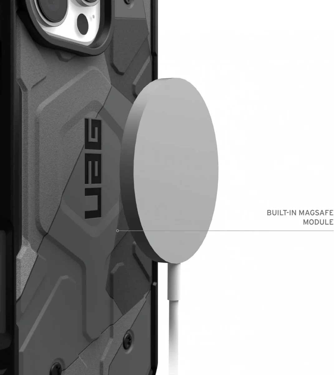 UAG Pathfinder SE iPhone 16 Pro Max Hoesje MagSafe Back Cover Geo Camo afbeelding 5