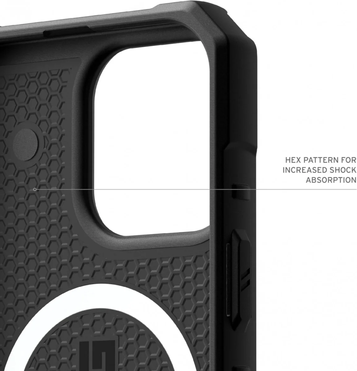 UAG Pathfinder SE iPhone 16 Pro Max Hoesje MagSafe Back Cover Midnight Camo afbeelding 7