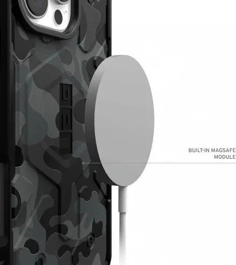 UAG Pathfinder SE iPhone 16 Pro Max Hoesje MagSafe Back Cover Midnight Camo afbeelding 4