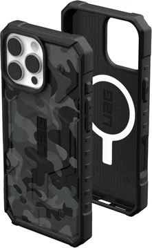 UAG Pathfinder SE iPhone 16 Pro Max Hoesje MagSafe Back Cover Midnight Camo