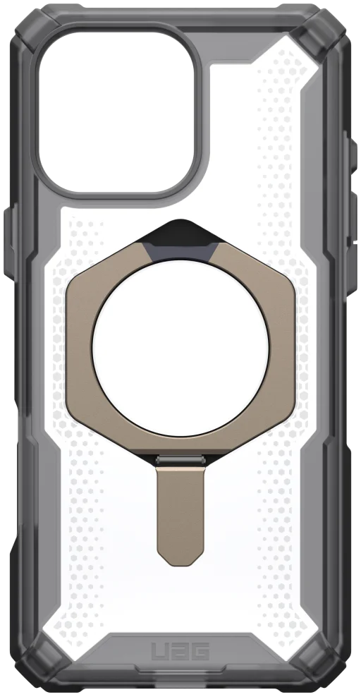 UAG Plasma XTE iPhone 16 Pro Max Hoesje MagSafe Stand Back Cover Ash Titanium afbeelding 11