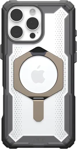 UAG Plasma XTE iPhone 16 Pro Max Hoesje MagSafe Stand Back Cover Ash Titanium afbeelding 2