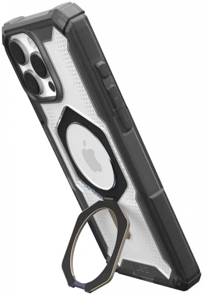 UAG Plasma XTE iPhone 16 Pro Max Hoesje MagSafe Stand Back Cover Ash Titanium afbeelding 7