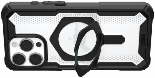 UAG Plasma XTE iPhone 16 Pro Max Hoesje MagSafe Stand Back Cover Clear Zwart afbeelding 11