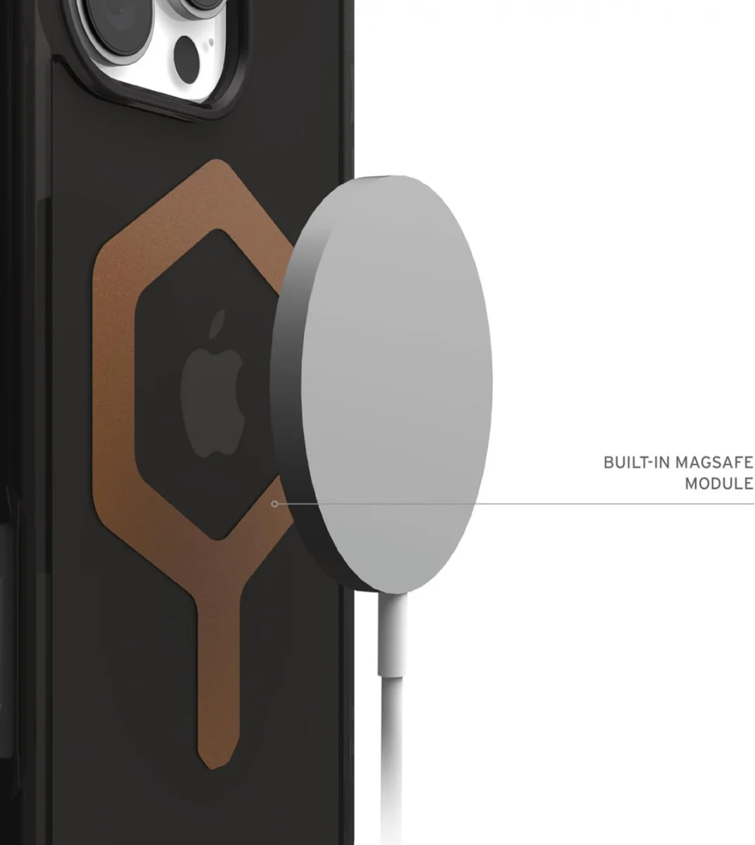 UAG Plyo Apple iPhone 16 Pro Max Hoesje MagSafe Back Cover Zwart afbeelding 4