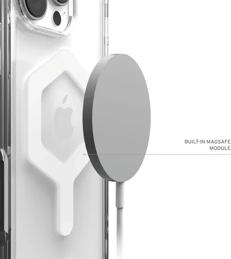 UAG Plyo Apple iPhone 16 Pro Max Hoesje MagSafe Back Cover Ice Wit afbeelding 5