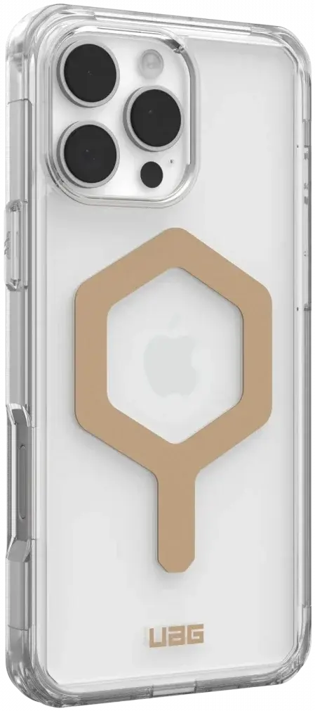 UAG Plyo Apple iPhone 16 Pro Max Hoesje MagSafe Back Cover Ice Goud afbeelding 12