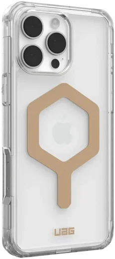 UAG Plyo Apple iPhone 16 Pro Max Hoesje MagSafe Back Cover Ice Goud afbeelding 12