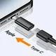 USB - C naar Lightning Adapter Zwart afbeelding 2