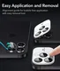 ESR Armorite iPhone 16 Pro / 16 Pro Max Camera Lens Protector Glas Transparant afbeelding 2