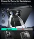 ESR Armorite iPhone 16 Pro / 16 Pro Max Camera Lens Protector Glas Zwart afbeelding 5