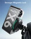 ESR HaloLock Magnetische Dashboard / Ventilatie Autohouder met Opladen Qi2 15W afbeelding 5