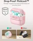 ESR HaloLock Pulse Magnetic Lock AirPods 4 (2024) Hoesje MagSafe Roze afbeelding 4