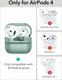 ESR HaloLock Pulse Magnetic Lock AirPods 4 (2024) Hoesje MagSafe Groen afbeelding 2