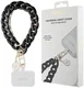 Guess 4G Charm Wrist Chain Hand Strap Universeel Telefoonkoord / Polsband Zwart afbeelding 3