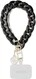 Guess 4G Charm Wrist Chain Hand Strap Universeel Telefoonkoord / Polsband Zwart