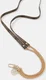 Guess 4G Metal Charm Universeel Crossbody Telefoonkoord Bruin/Goud afbeelding 4