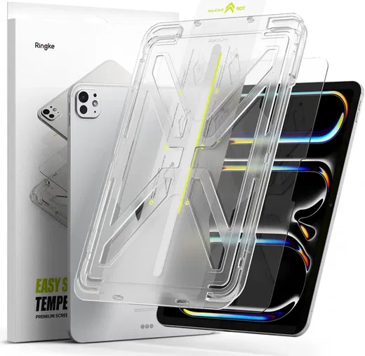 Ringke Easy Slide iPad Pro 13 (2024/2025) Screen Protector met Jig afbeelding 1