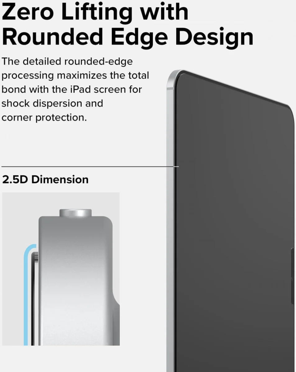 Ringke Easy Slide iPad Pro 13 (2024/2025) Screen Protector met Jig afbeelding 9