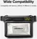 Ringke Waterproof Sling Bag Pouch - IPX8 Waterdichte Telefoonhoes Zwart afbeelding 11