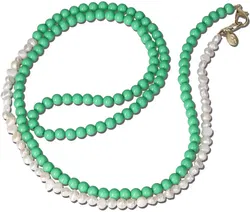 Casetastic Universele Kralen / Parel Telefoonketting (125CM) Groen afbeelding