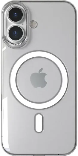 Nudient Thin Case V3 Apple iPhone 16 Hoesje MagSafe Transparant afbeelding 1