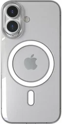 Nudient Thin Case V3 Apple iPhone 16 Hoesje MagSafe Transparant afbeelding