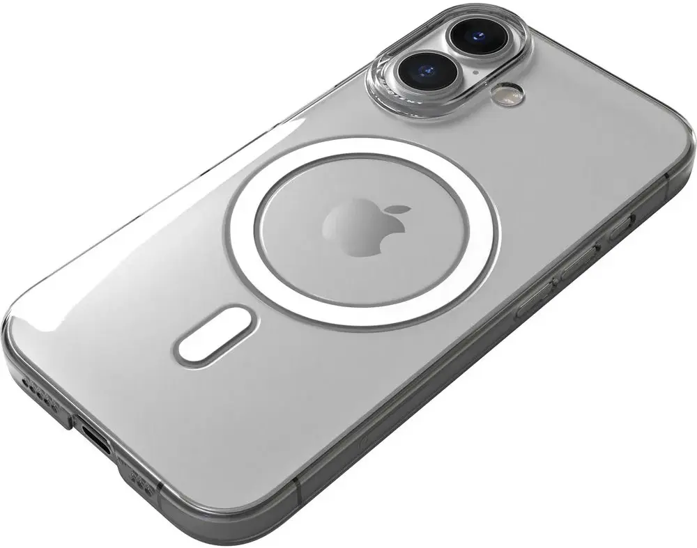 Nudient Thin Case V3 Apple iPhone 16 Hoesje MagSafe Transparant afbeelding 2
