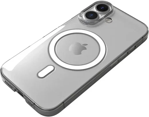 Nudient Thin Case V3 Apple iPhone 16 Hoesje MagSafe Transparant afbeelding 2
