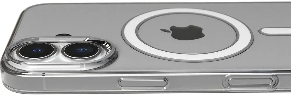 Nudient Thin Case V3 Apple iPhone 16 Hoesje MagSafe Transparant afbeelding 4