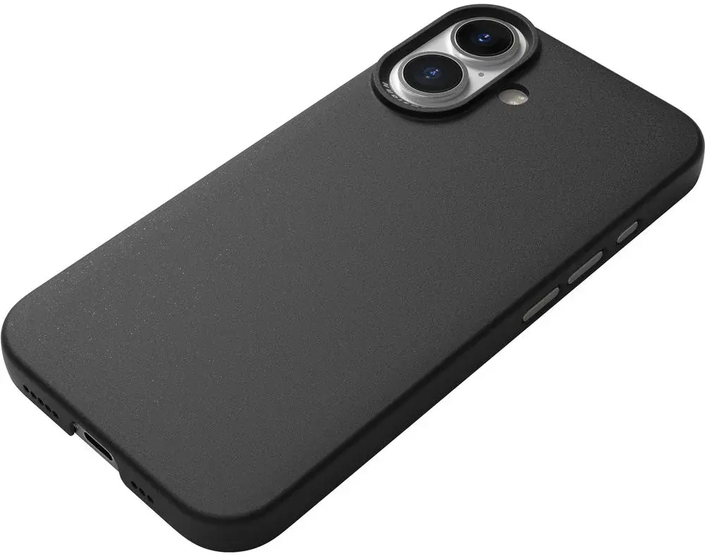 Nudient Thin Case V3 Apple iPhone 16 Hoesje MagSafe Zwart afbeelding 2