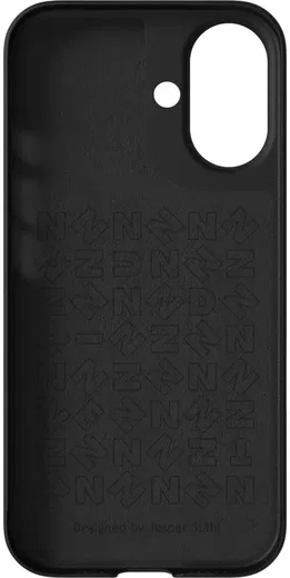 Nudient Thin Case V3 Apple iPhone 16 Hoesje MagSafe Zwart afbeelding 3