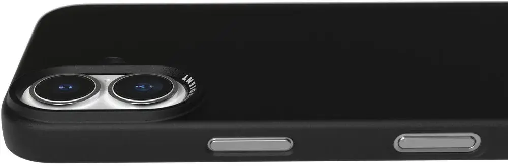 Nudient Thin Case V3 Apple iPhone 16 Hoesje MagSafe Zwart afbeelding 4