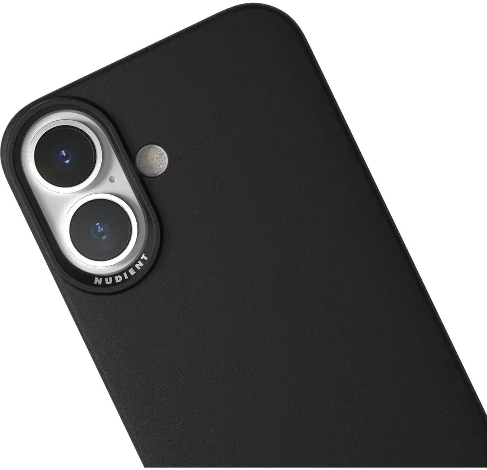 Nudient Thin Case V3 Apple iPhone 16 Hoesje MagSafe Zwart afbeelding 6