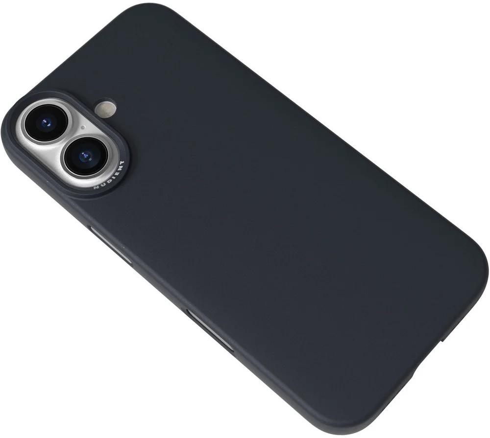 Nudient Thin Case V3 Apple iPhone 16 Hoesje MagSafe Blauw afbeelding 6