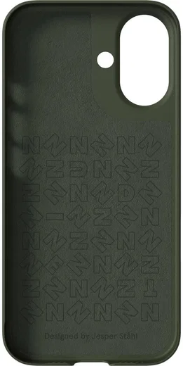 Nudient Thin Case V3 Apple iPhone 16 Hoesje MagSafe Groen afbeelding 4