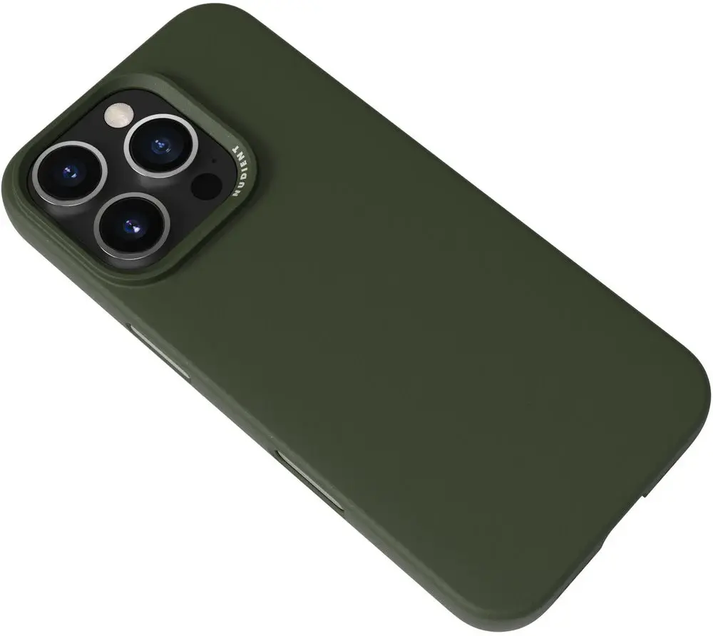 Nudient Thin Case V3 Apple iPhone 16 Pro Hoesje MagSafe Groen afbeelding 6