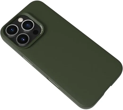 Nudient Thin Case V3 Apple iPhone 16 Pro Hoesje MagSafe Groen afbeelding 6