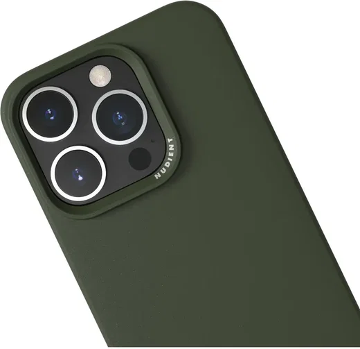 Nudient Thin Case V3 Apple iPhone 16 Pro Hoesje MagSafe Groen afbeelding 7
