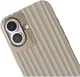 Nudient Bold Case Apple iPhone 16 Hoesje Siliconen met MagSafe Beige afbeelding 6