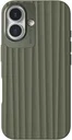 Nudient Bold Case Apple iPhone 16 Hoesje Siliconen met MagSafe Groen