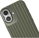 Nudient Bold Case Apple iPhone 16 Hoesje Siliconen met MagSafe Groen afbeelding 6