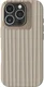 Nudient Bold Case Apple iPhone 16 Pro Hoesje Siliconen met MagSafe Beige afbeelding 1