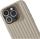 Nudient Bold Case Apple iPhone 16 Pro Hoesje Siliconen met MagSafe Beige afbeelding 6