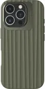 Nudient Bold Case Apple iPhone 16 Pro Hoesje Siliconen met MagSafe Groen