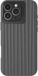 Nudient Bold Case Apple iPhone 16 Pro Max Hoesje Siliconen met MagSafe Zwart afbeelding