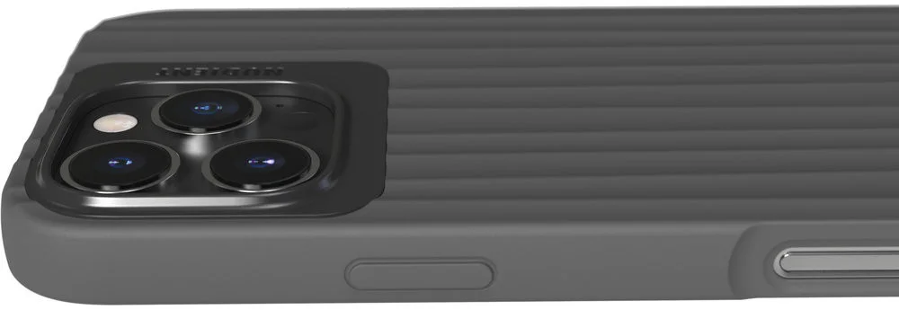 Nudient Bold Case Apple iPhone 16 Pro Max Hoesje Siliconen met MagSafe Zwart afbeelding 4