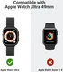 PITAKA Air Case - Apple Watch Ultra 3/2/1 Hoesje - Aramide Ultra Dun - Zwart afbeelding 10