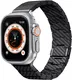 PITAKA Apple Watch 1-10/SE/Ultra Bandje - 49/46/45/44/42MM - Zwart afbeelding 1
