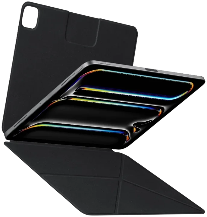 PITAKA MagEZ Folio 2 iPad Air 11 2024/2025/2026 / Pro 11 (2022-2018) Hoes Zwart afbeelding 10